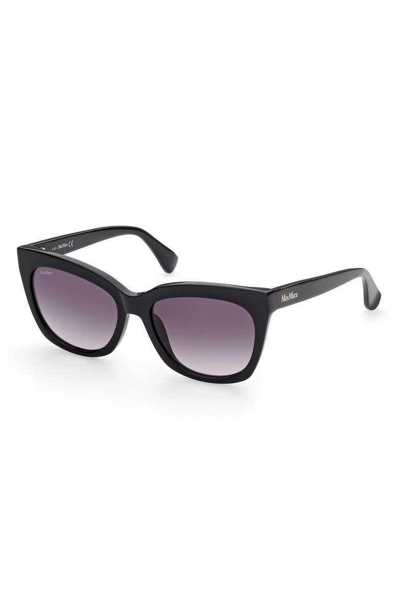 Max Mara 55mm Square Sunglasses, Alternate, color, 