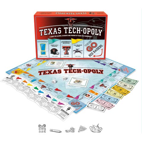 Texas Techopoly Monopoly Board Game
