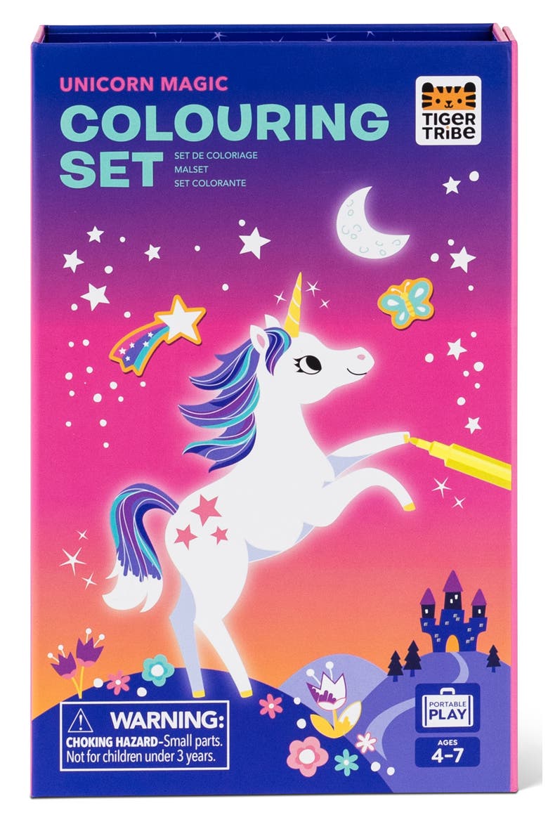 Unicorn Magic Coloring Set, Main, color, MULTI