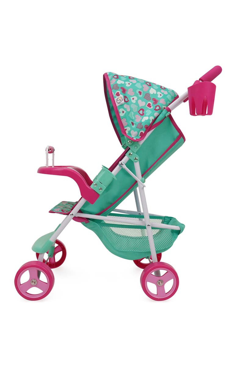 509 Crew Sarah Doll Heart Stroller, Alternate, color, Multicolored