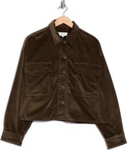 rag & bone Jaiden Crop Corduroy Shirt Jacket
