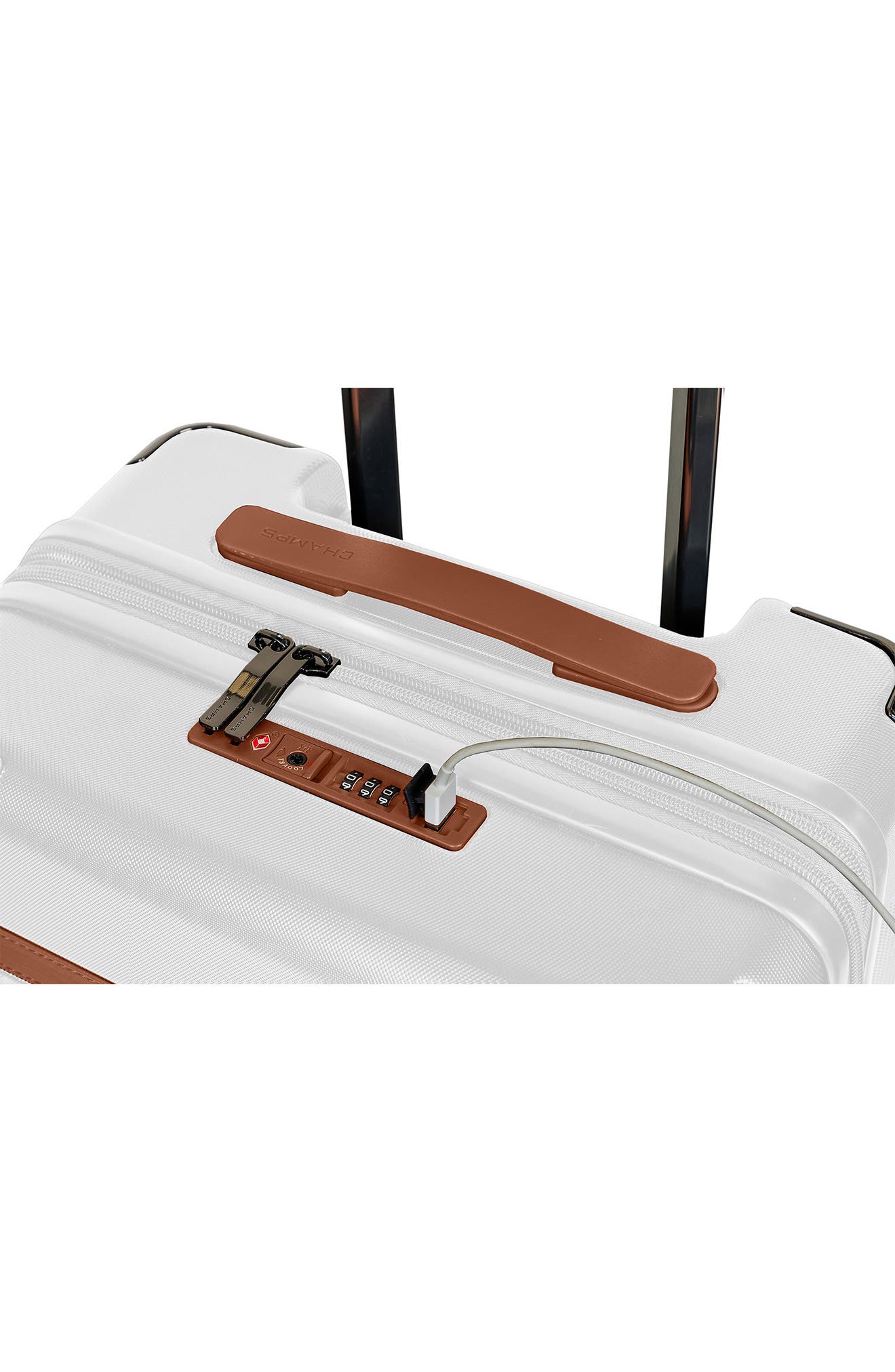 CHAMPS Vintage Air 3-Piece Luggage Set, Alternate, color, Ivory