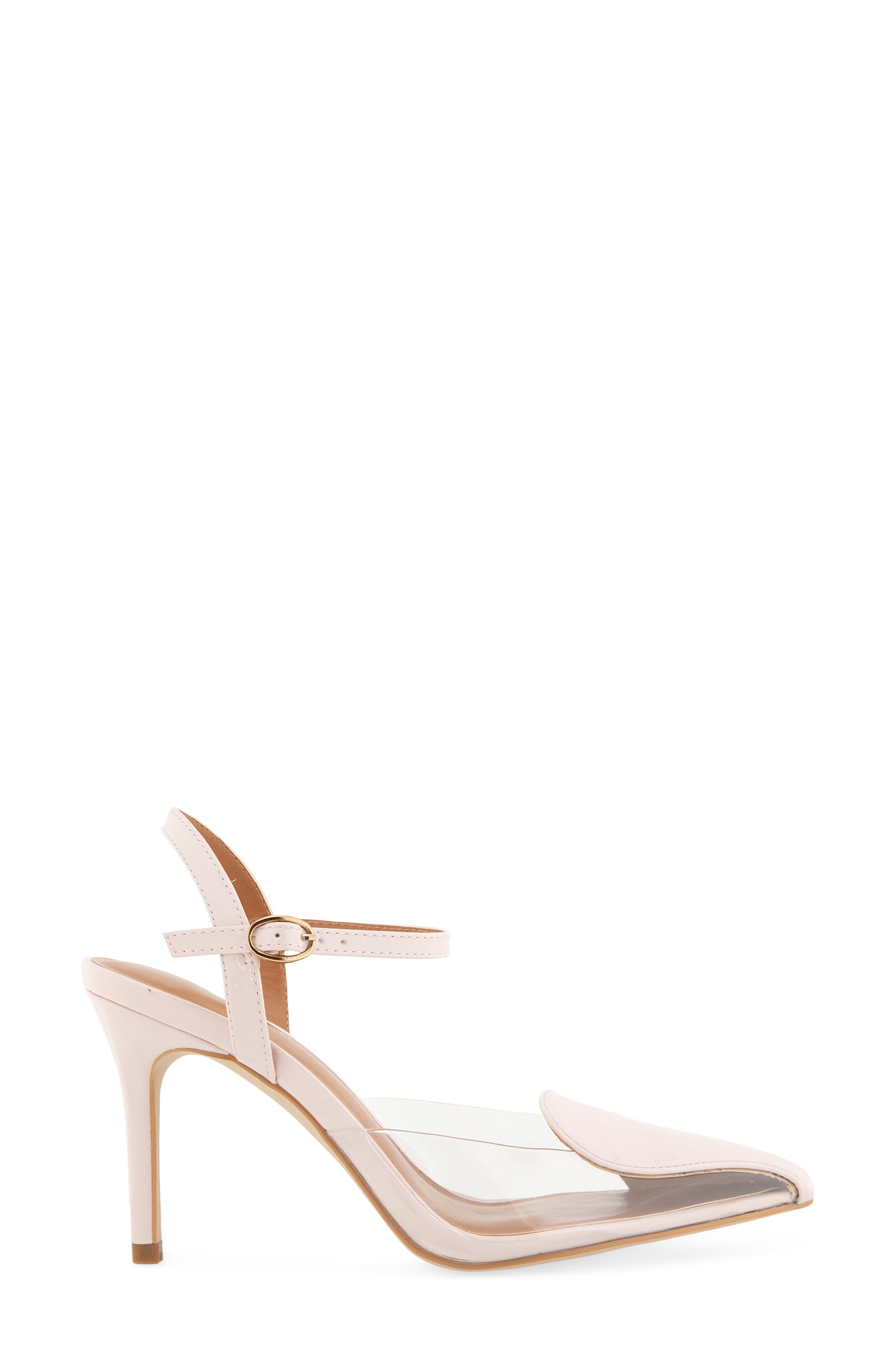 Christian Siriano Bea Ankle Strap Pointed Toe Pump, Alternate, color, 