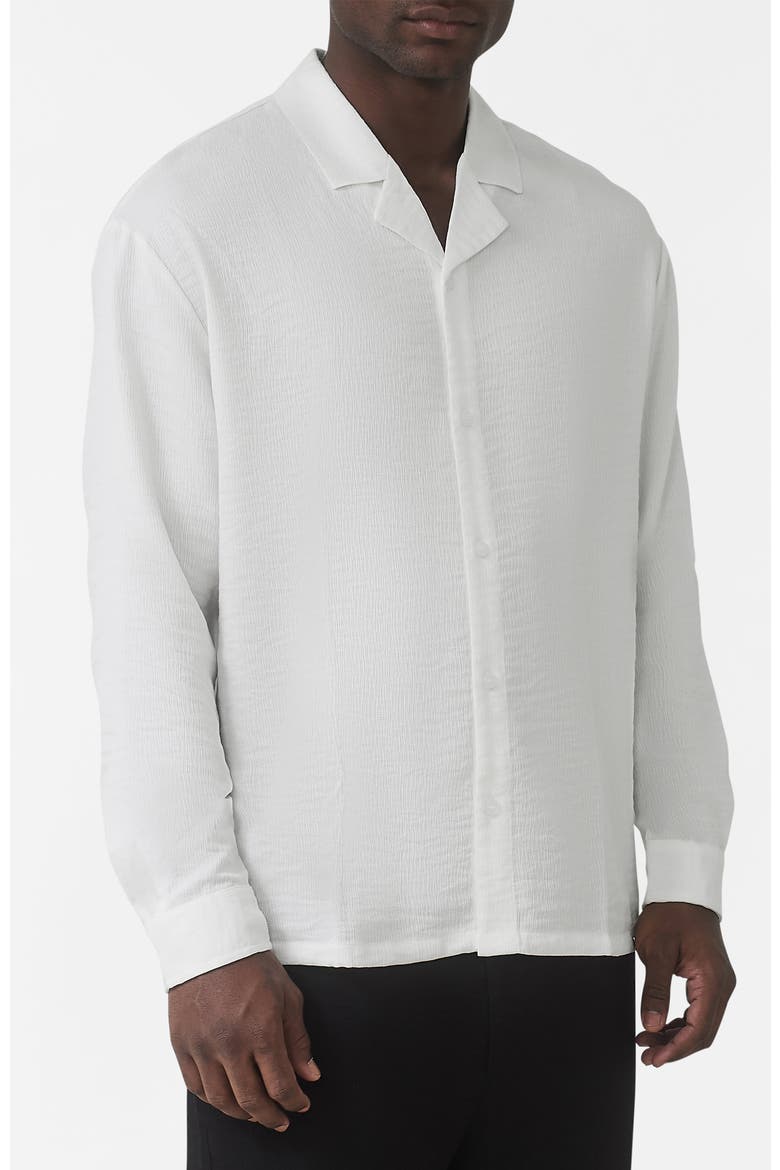 Fiorano Long Sleeve Relaxed Fit Shirt, Alternate, color, White