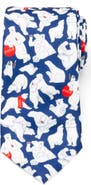 Cufflinks, Inc. Coca-Cola® Polar Bear Navy Blue Tie