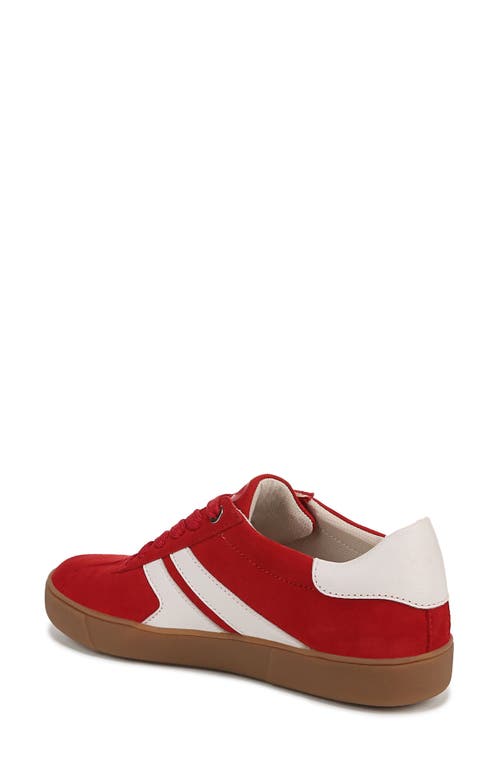 Naturalizer Medina Sneaker In Crimson Red/warm White