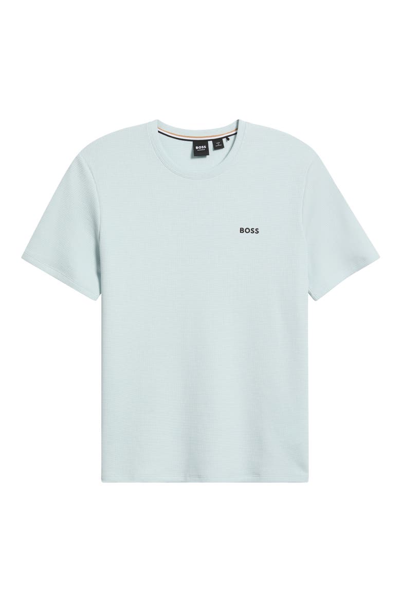 Waffle T-Shirt, Alternate, color, OPEN BLUE