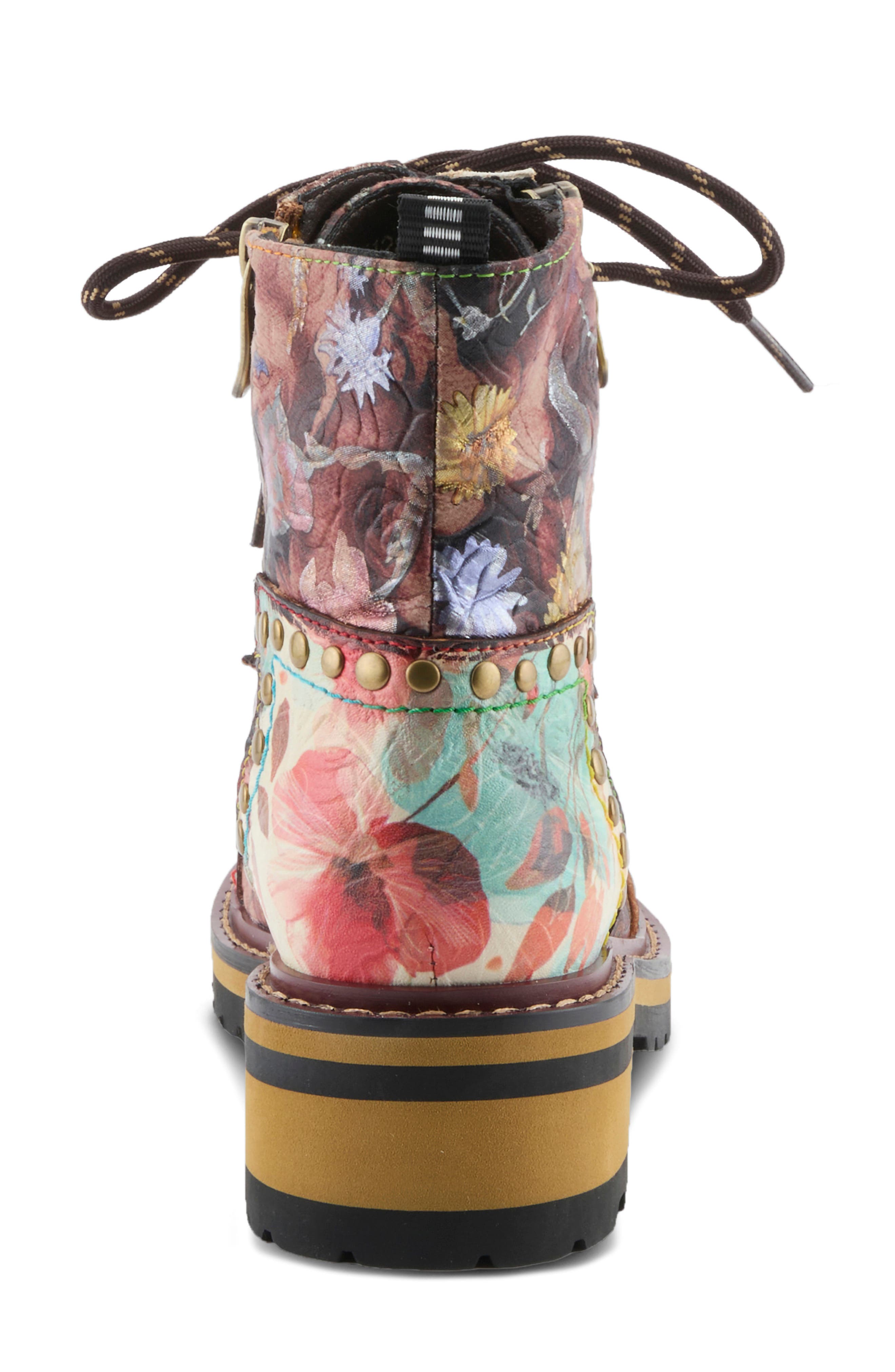 Rugup Lace-Up Boot, Alternate, color, BROWN MULTI