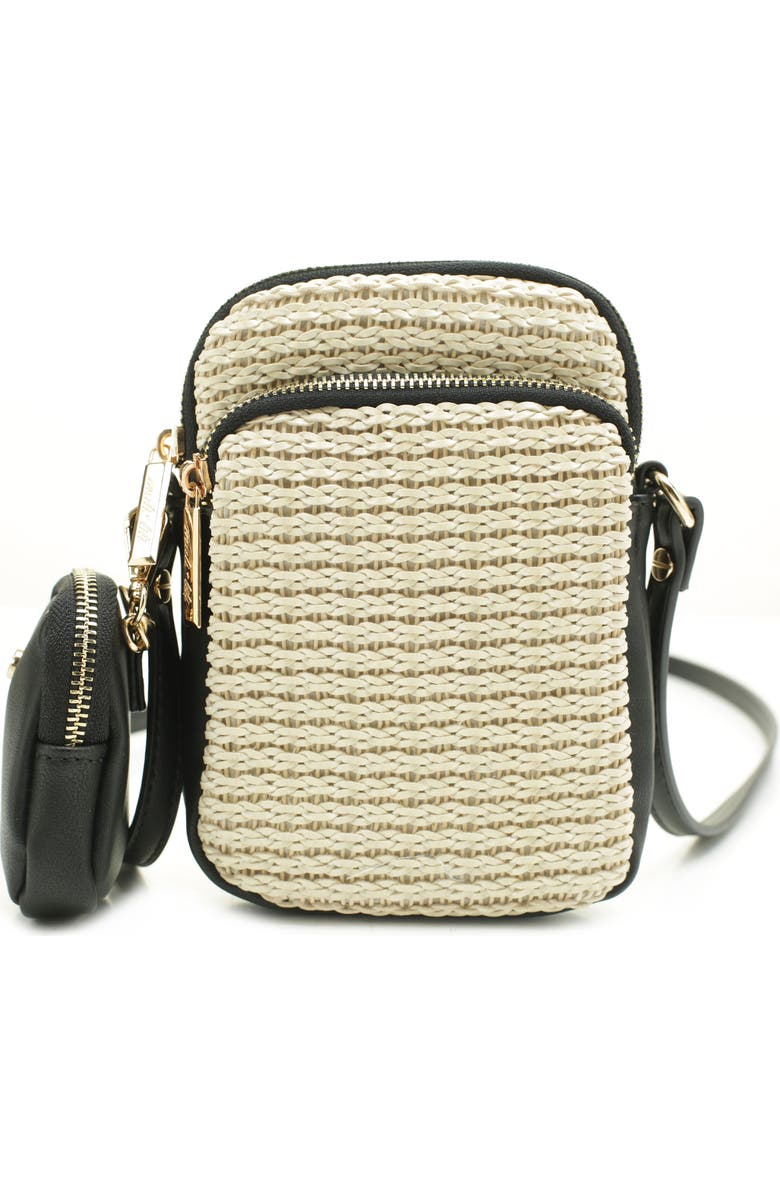 Mali + Lili Joey Vegan Leather Crossbody Bag, Main, color,