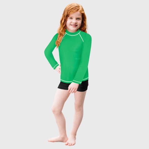 Girls UPF 50+ Long Sleeve Rashguard