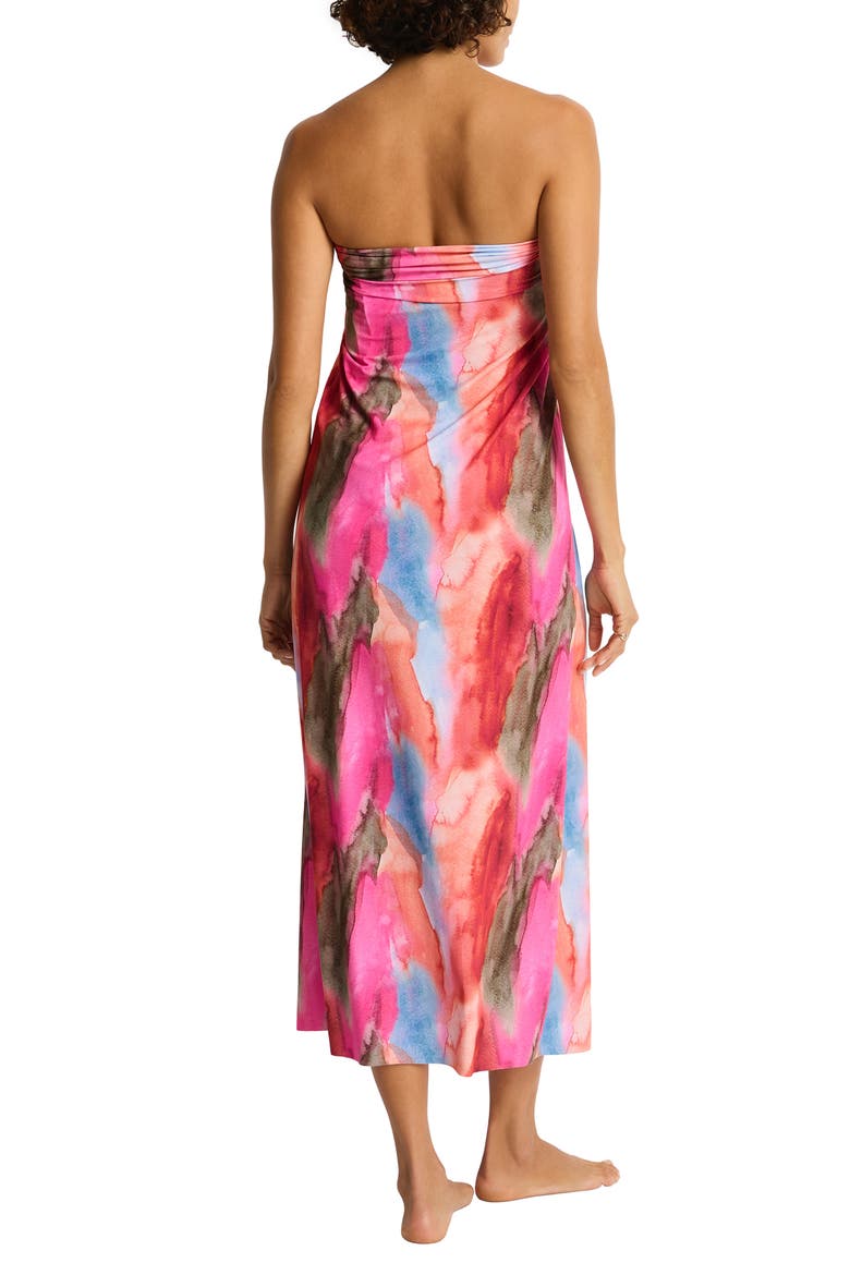 Ring Hardware Convertible Cover-Up, Alternate, color, PINK