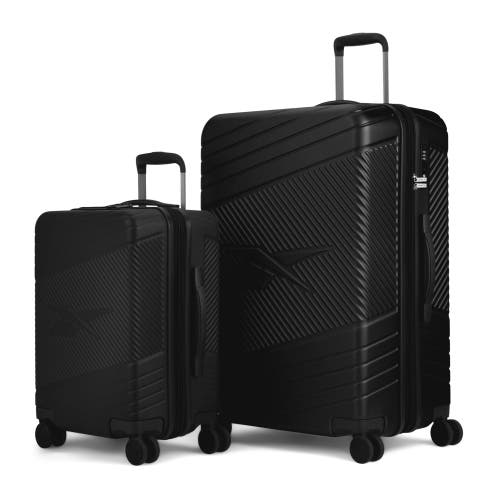 Reebok Go Collection - 2 pcs Luggage Set in Black 