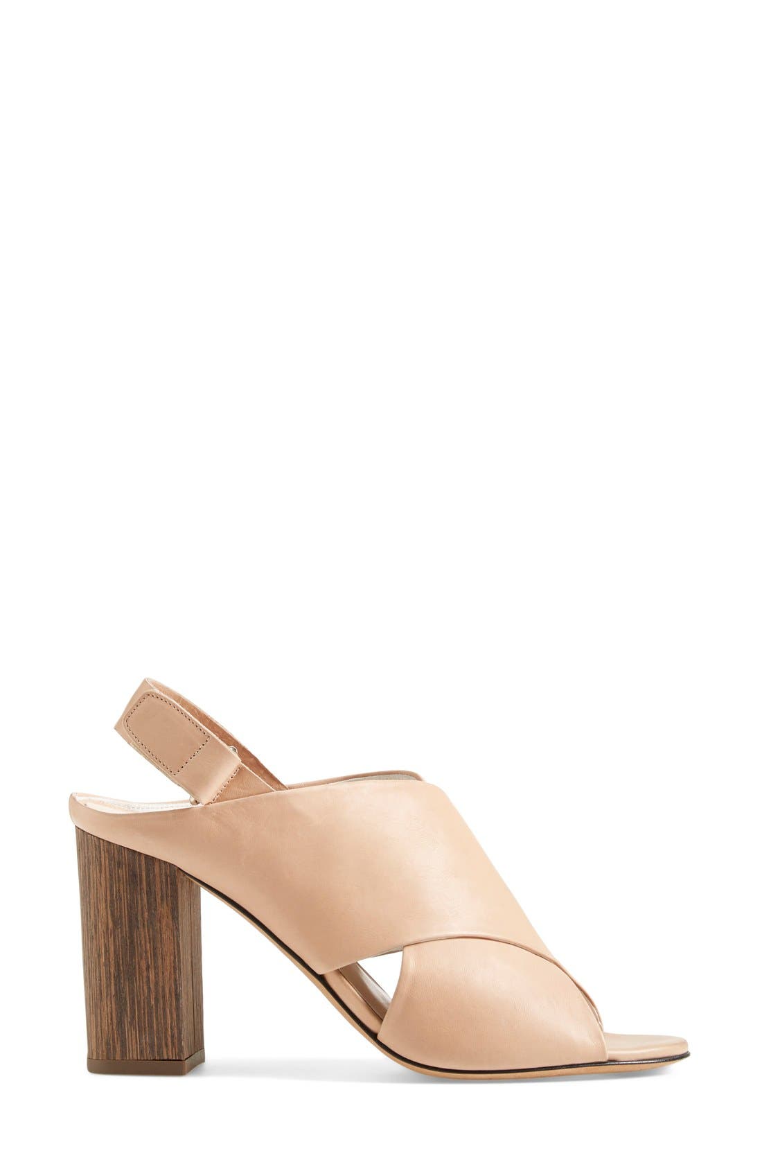 'Faine' Slingback Sandal, Alternate, color, NUDE