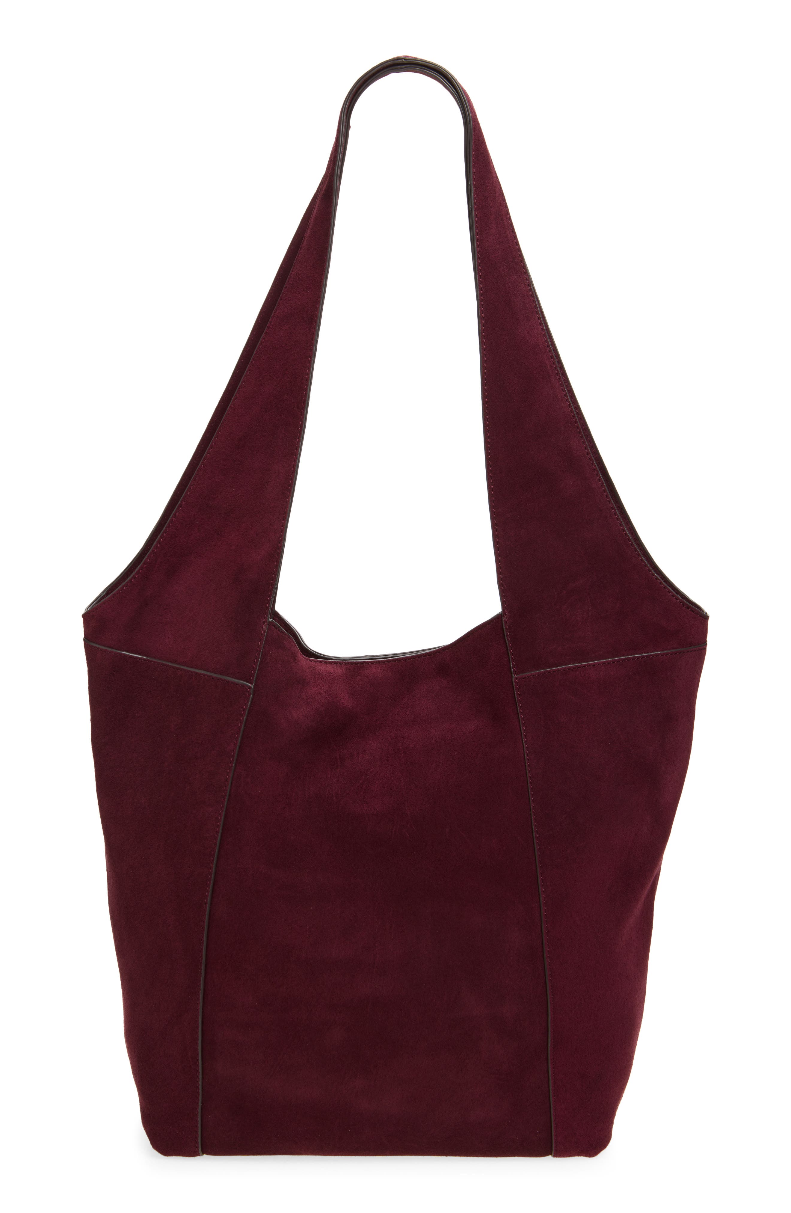 Large Brayton Suede Shopper, Alternate, color, DEY
