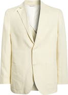 Nordstrom Henrik Trim Fit Solid Italian Linen Suit Separate Jacket