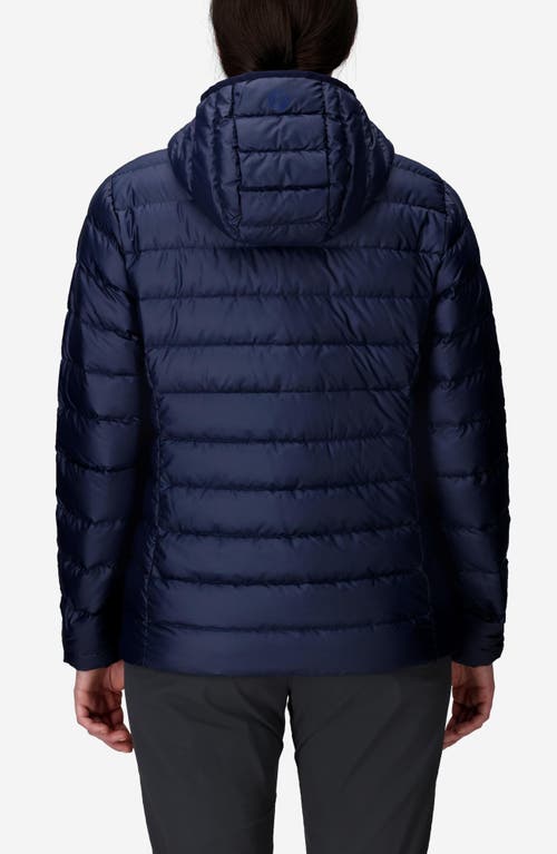 Marmot Highlander 700 Fill Power Down Hooded Jacket In Blue