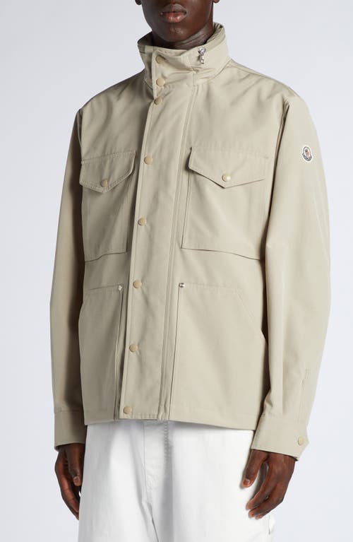 Moncler Noues Field Jacket Beige In Sponge