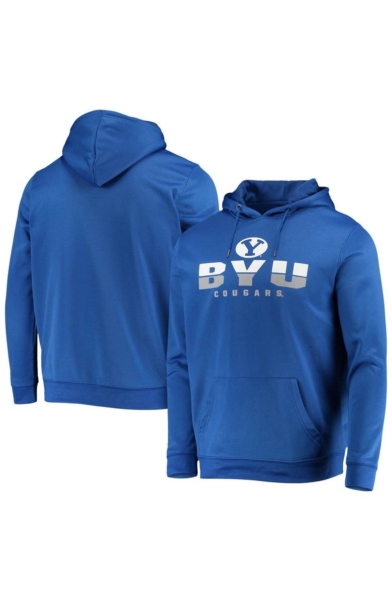 COLOSSEUM Men's Colosseum Royal BYU Cougars Lantern Pullover Hoodie, Main, color, Royal