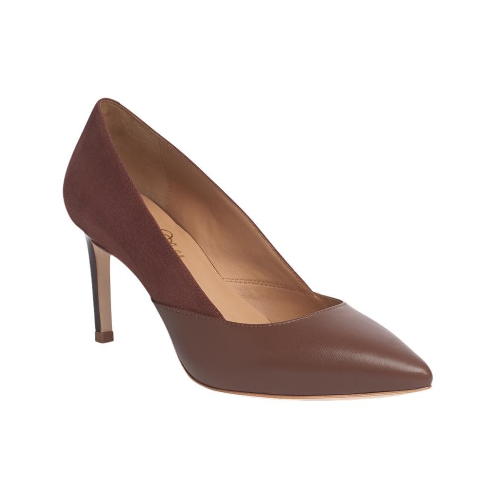 Darcey Pump, Alternate, color, Brown suede
