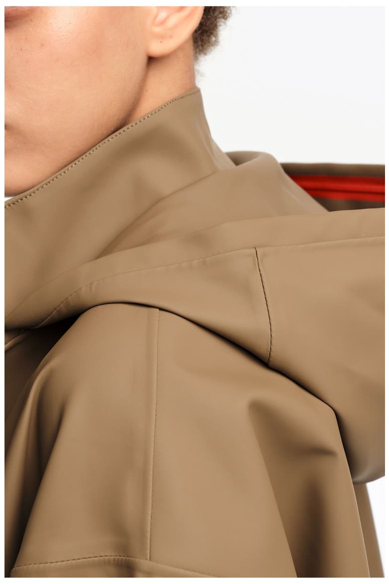 Technical A-line Trench, Alternate, color, DARK CAMEL