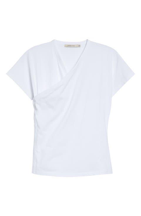 Olimpia Side Snap Cotton Top