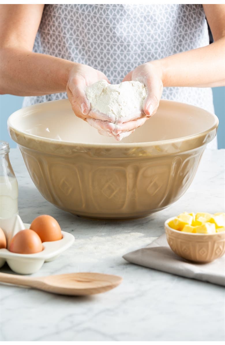 MASON CASH Cane Collection Size Mixing Bowl 3 Piece Set, Alternate, color, Beige