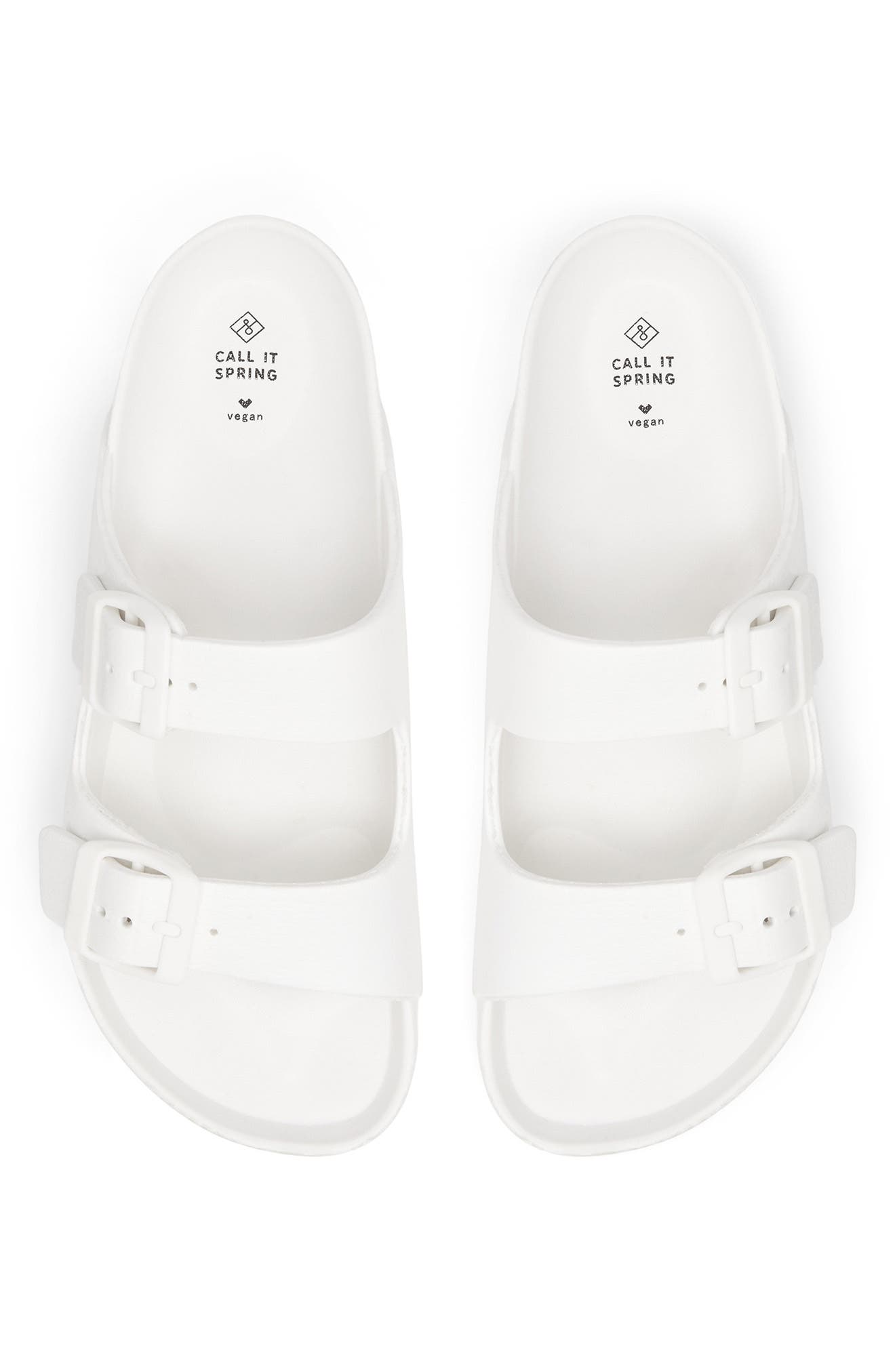 Call It Spring By Aldo CALL IT SPRING Mirilla Double Strap Slide Sandal, Alternate, color, 