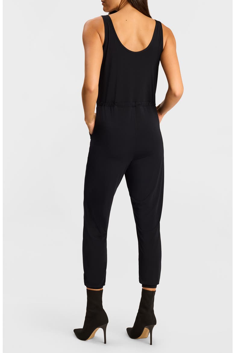 Butter Tank Jumpsuit, Alternate, color, BLACK