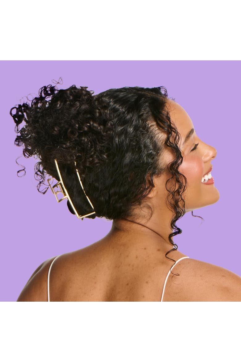 Gold Rush Claw Clip, Alternate, color, Metallic Gold