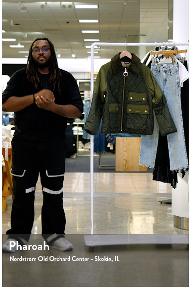 Milby Colorblock Quilted Jacket video