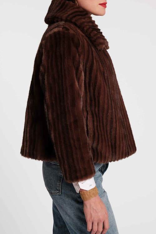 Frances Valentine Babe Jacket In Brown