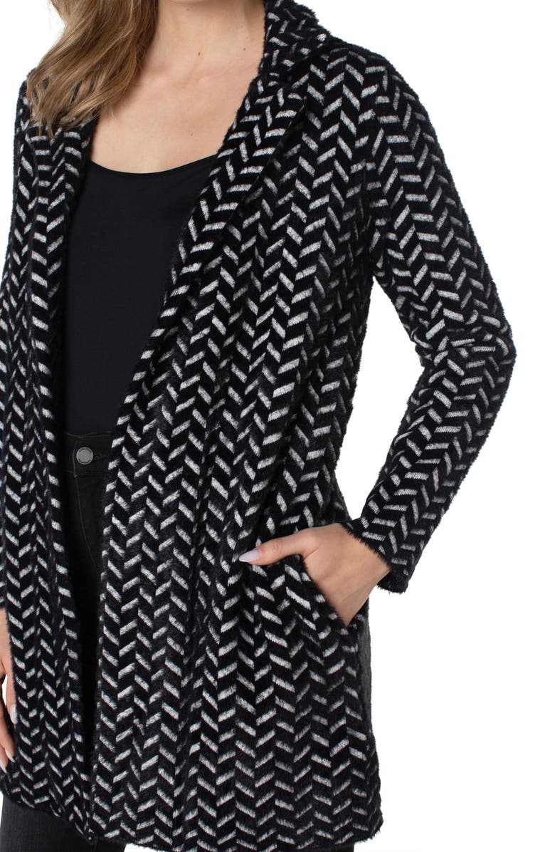 Liverpool Los Angeles Coatigan Open Front Cardigan Sweater, Alternate, color, 