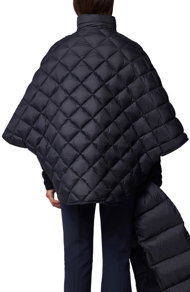 Soia & Kyo Kirsten Water Repellent Down Cape Coat with Removable Scarf, Alternate, color, 