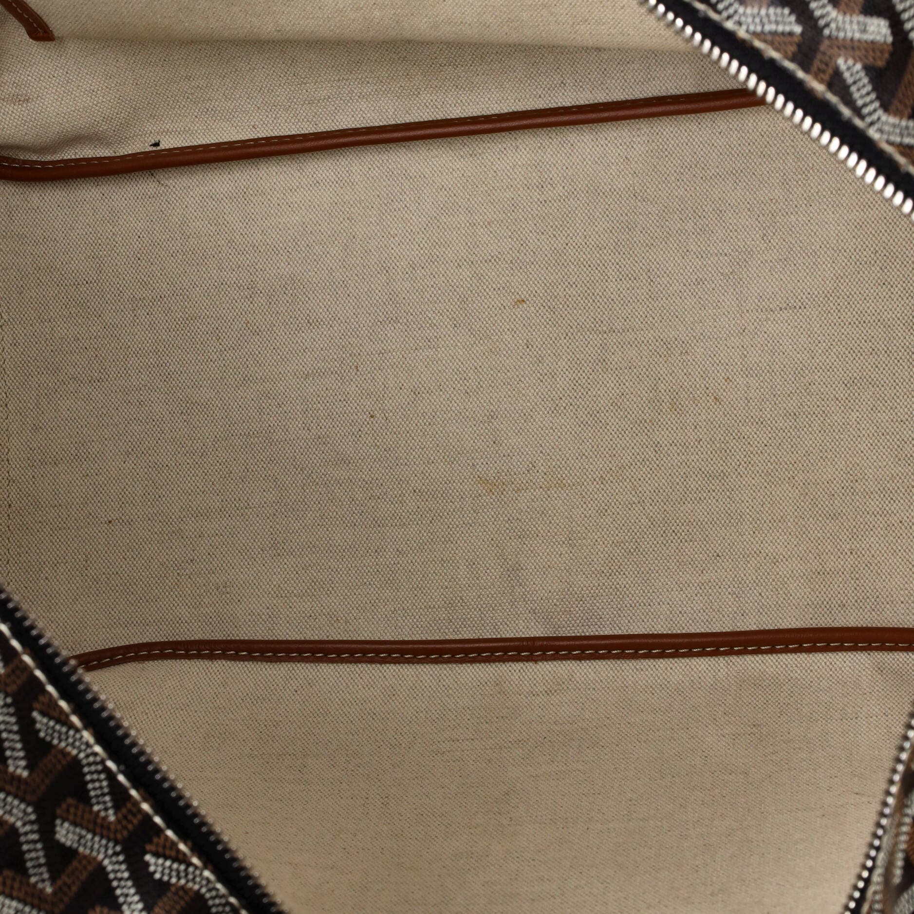 Pre-Owned Goyard Artois Tote Coated Canvas MM, Alternate, color, Brown