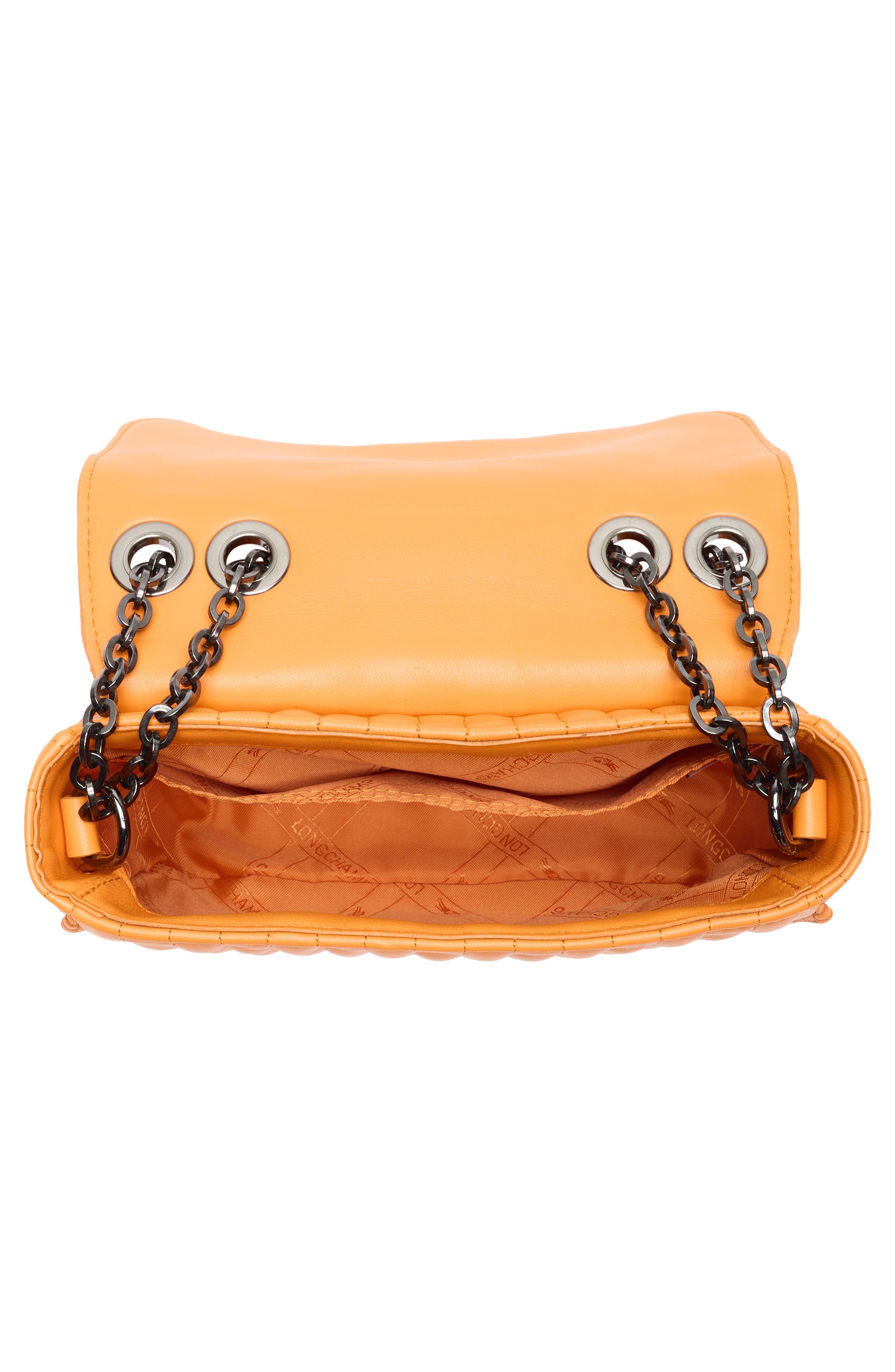 Longchamp X-Small Crossbody Bag, Alternate, color, Orange