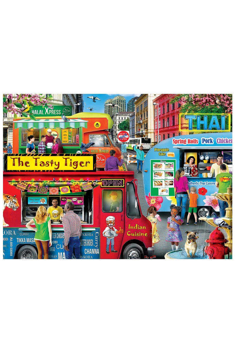 Block Party 1000 Piece Jigsaw Puzzle, Alternate, color, Multicolor