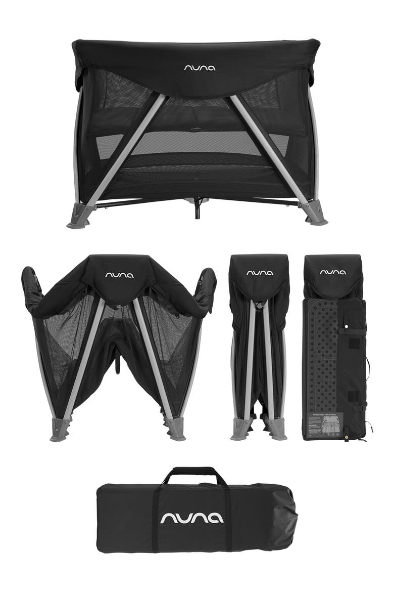 SENA® Aire Playard & Travel Crib, Alternate, color, CAVIAR