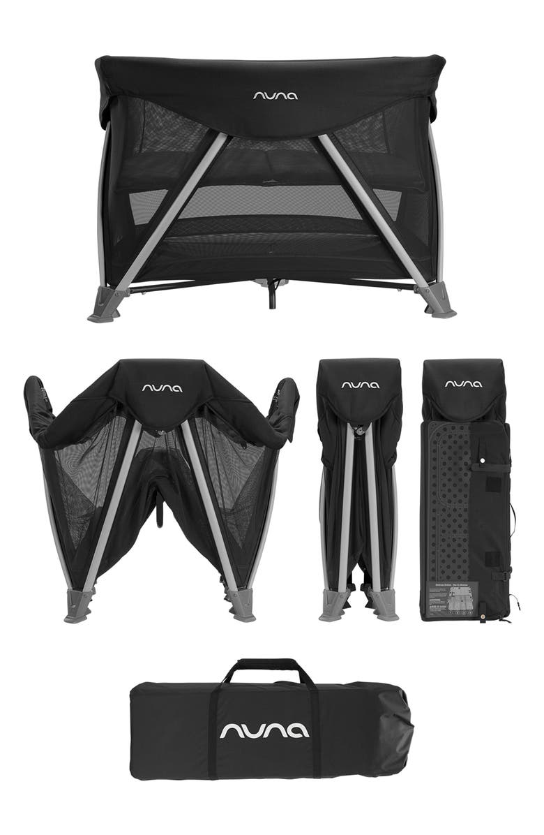 Nuna SENA<sup>®</sup> Aire Playard & Travel Crib, Alternate, color, Caviar