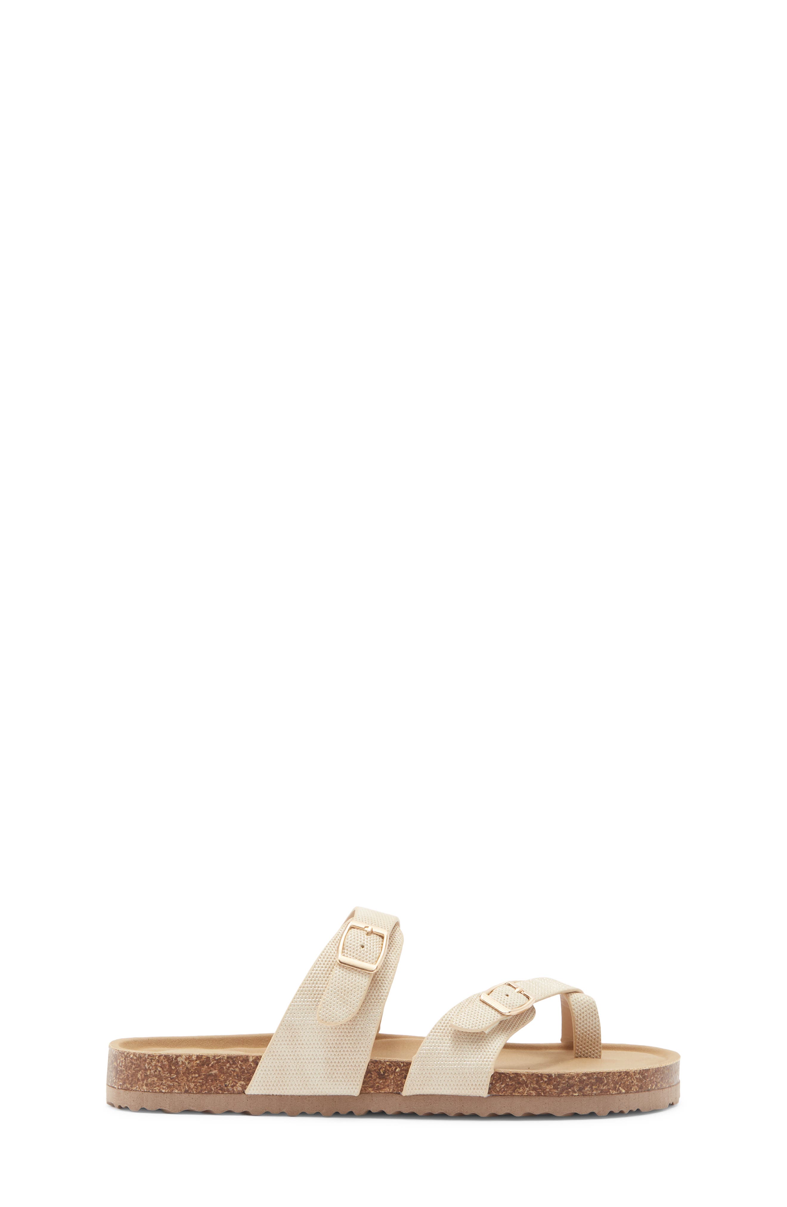 Beached Slide Sandal, Alternate, color, GOLD