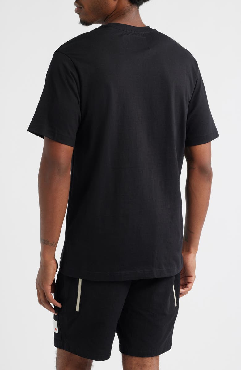 VIC GARCIA WORLD Outsiders Welcome Graphic T-Shirt, Alternate, color, Black