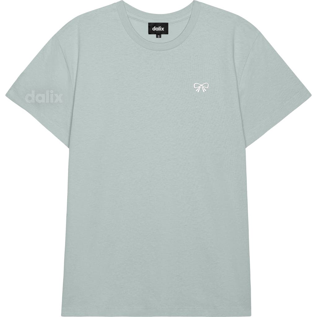Dalix Womens Bow Lightweight Everyday Tee In Green