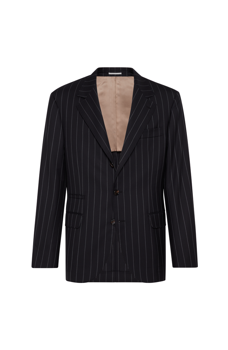 Brunello Cucinelli Virgin wool blazer, Main, color, Anthracite