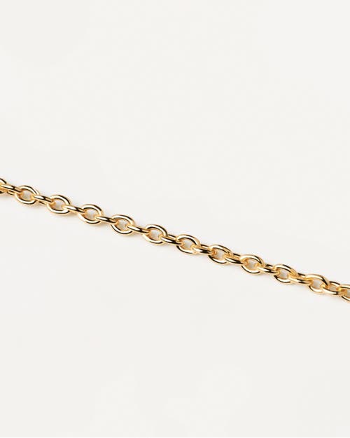 Pdpaola Charms Chain Necklace In Gold