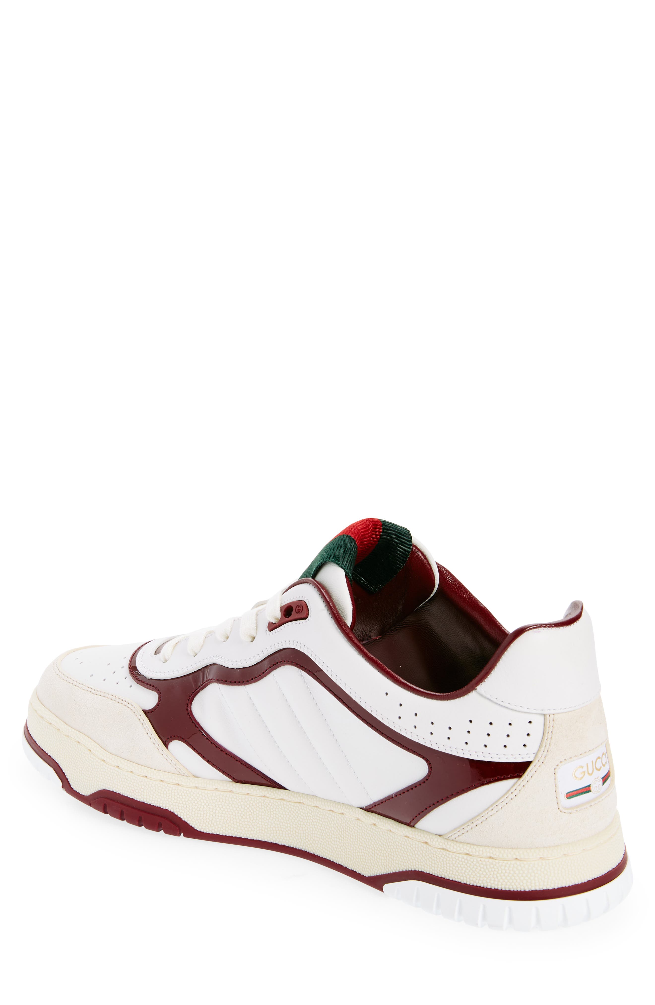 Gucci Re-Web Low Top Sneaker, Alternate, color, 