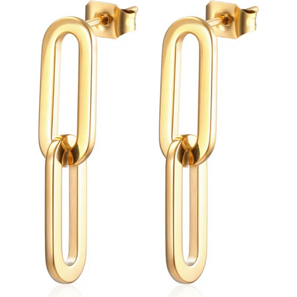 Erin Mcdermott Jewelry Gold Link Drops