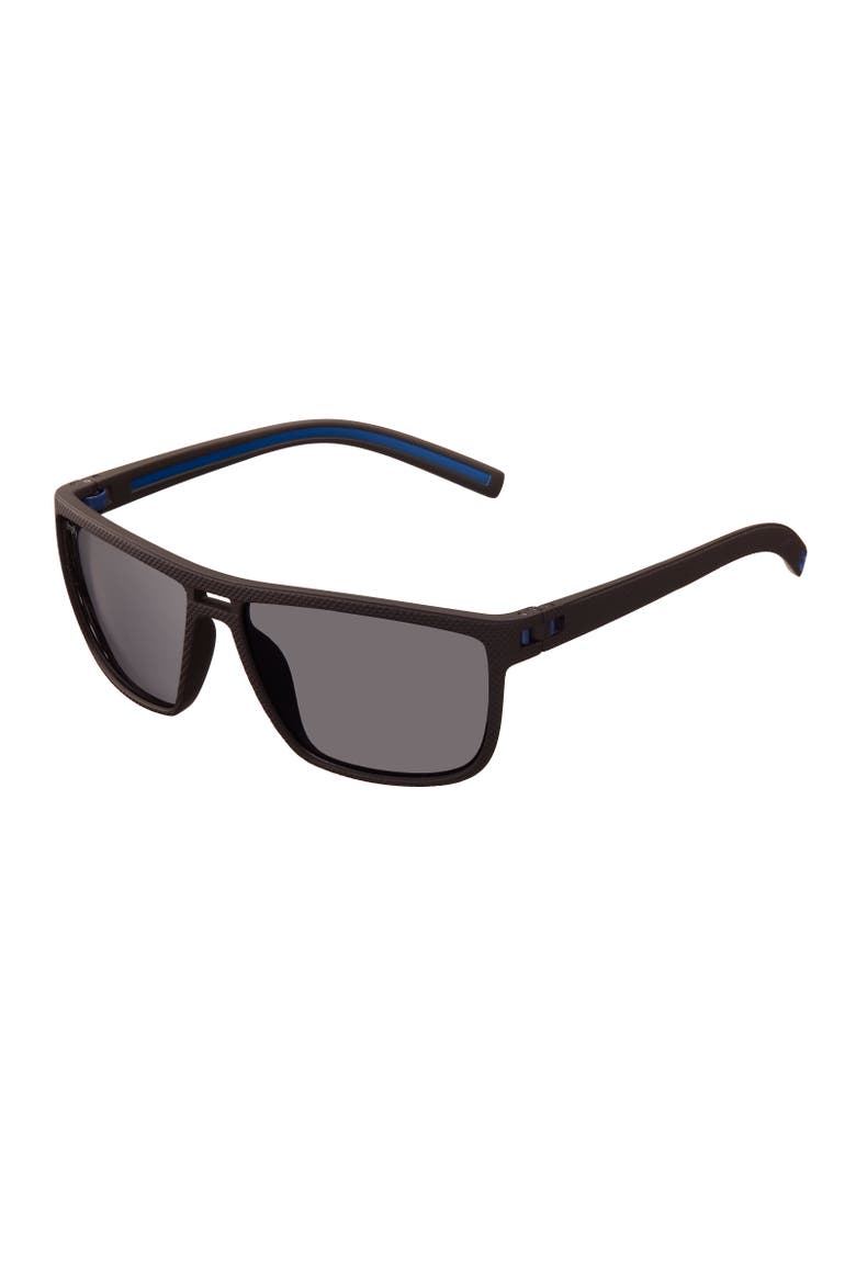 Barrett Polarized Sunglasses, Main, color, Brown/Black