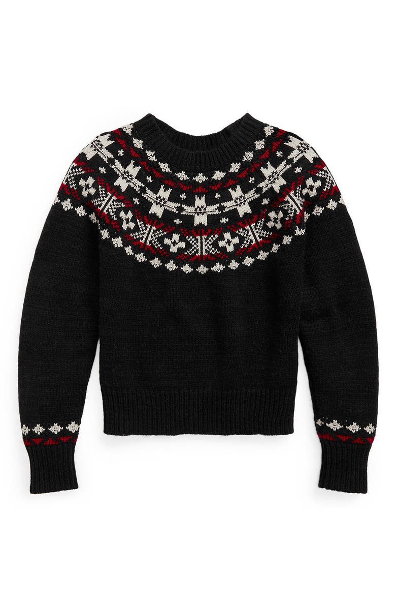 Polo Ralph Lauren Fair Isle Wool Blend Sweater, Alternate, color,