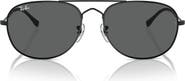 Ray-Ban Bain Bridge 60mm Pillow Aviator Sunglasses