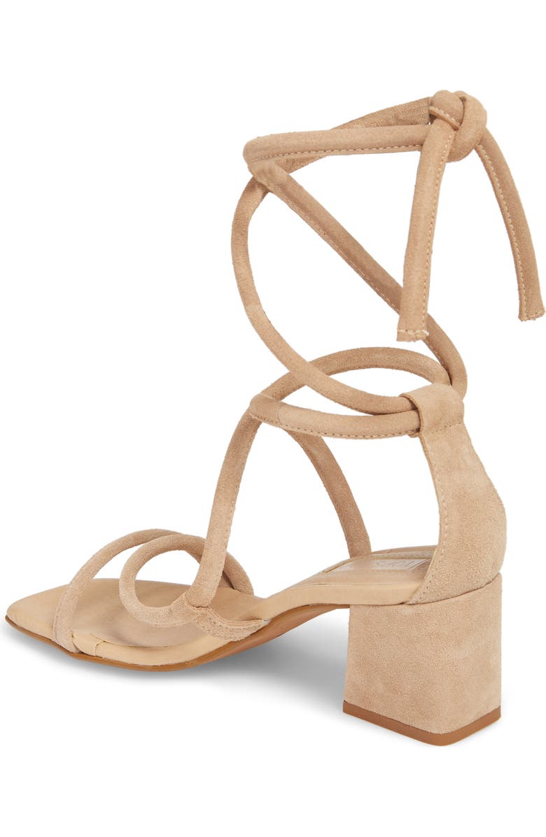 Topshop Nashville Tubular Wraparound Sandal, Alternate, color,