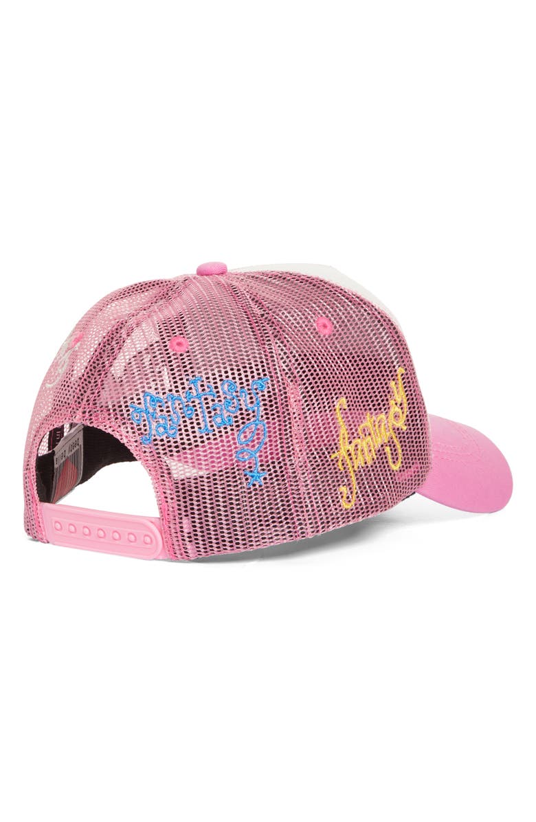 Beepy Bella I Love Fantasy Trucker Hat, Alternate, color,